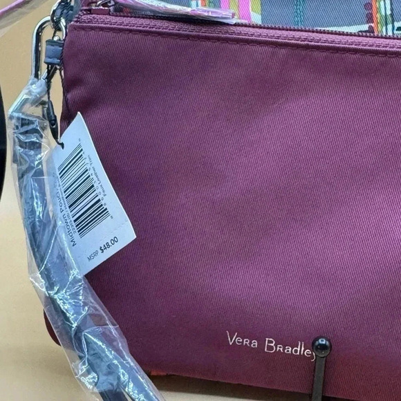 🍀 VERA BRADLEY NWT MIDTOWN POUCH DUO IN HAWTHORN ROSE - Picture 4 of 5